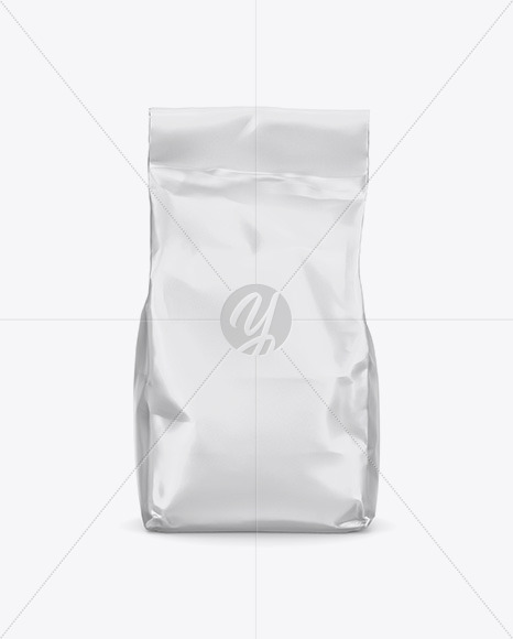 Matte Food Bag Mockup - Front View