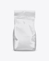 Matte Food Bag Mockup - Front View