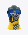 Women’s Cycling Wind Vest Mockup