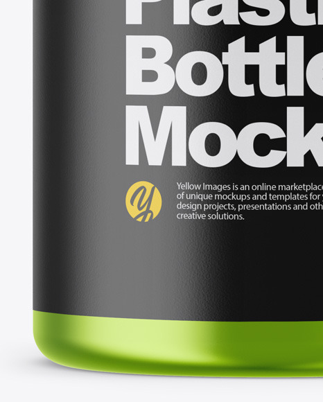 Metallic Pills Bottle Mockup