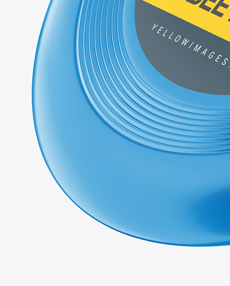 Glossy Frisbee Mockup