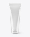 Glossy Plastic Cosmetic Tube Mockup