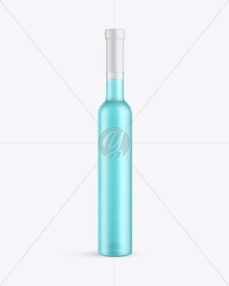 Frosted Glass Bottle Mockup