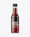 BBQ Sauce Bottle Mockup