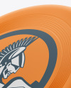 Matte Frisbee Mockup