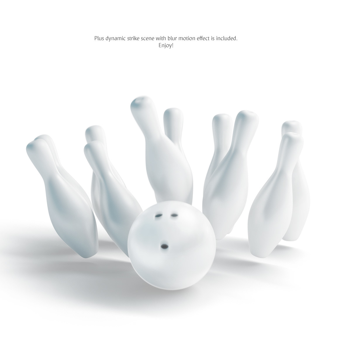Bowling Mockups Set Bowling Mockups Set