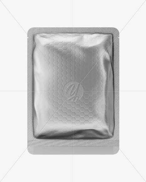 Metallic Pouch Mockup