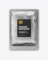 Metallic Pouch Mockup