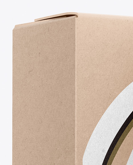 Two Kraft Boxes Mockup Two Kraft Boxes Mockup