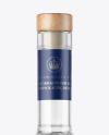 Clear Glass Vodka Bottle Mockup Clear Glass Vodka Bottle Mockup