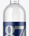 Clear Glass Vodka Bottle Mockup Clear Glass Vodka Bottle Mockup