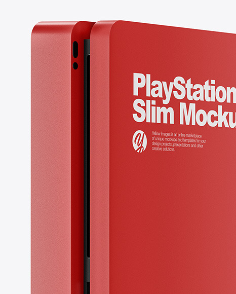 PlayStation 4 Slim Mockup