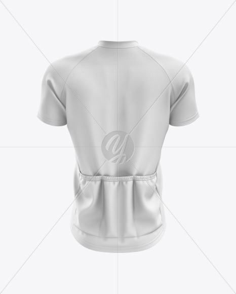 Men’s Cross Country Jersey mockup (Back View)