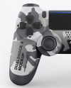 Glossy DualShock 4 Controller Mockup