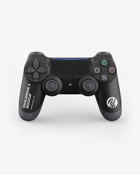 Glossy DualShock 4 Controller Mockup