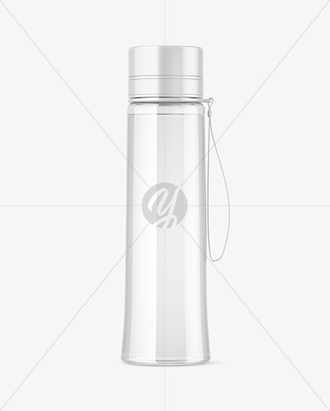 Clear Water Sport Bottle Mockup