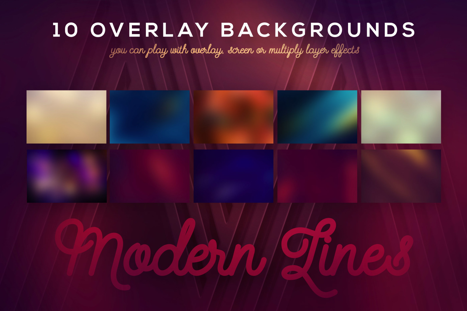 Modern Lines 3D Lerttering Modern Lines 3D Lerttering