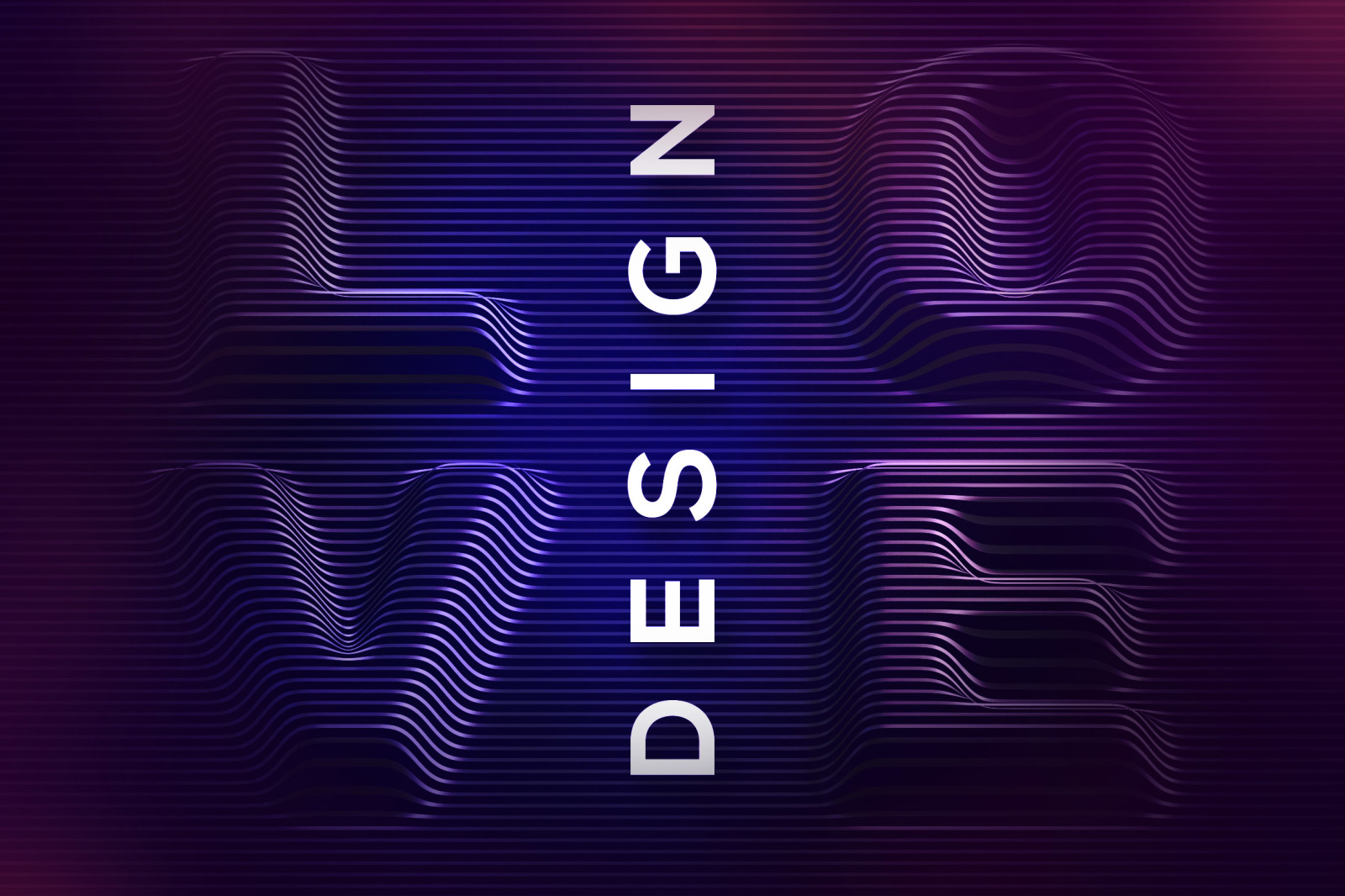 Embossed Lines 3D Lerttering Embossed Lines 3D Lerttering