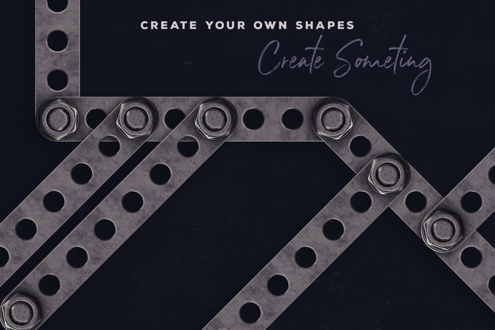 Construction Kit 3D Lettering Construction Kit 3D Lettering