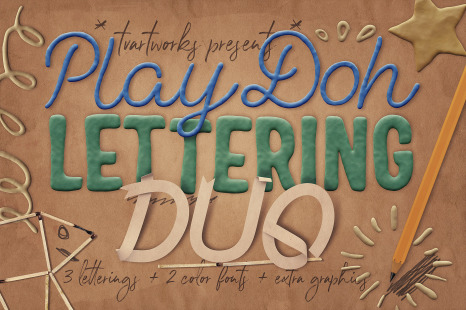 Play-Doh Lettering Duo - Premium