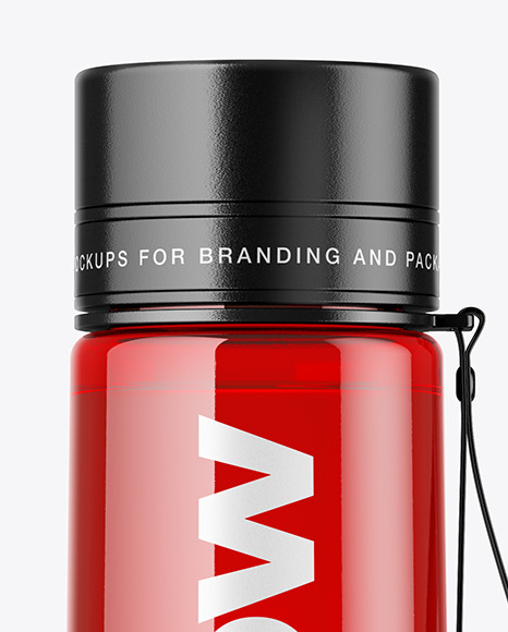 Plastic Sport Bottle Mockup