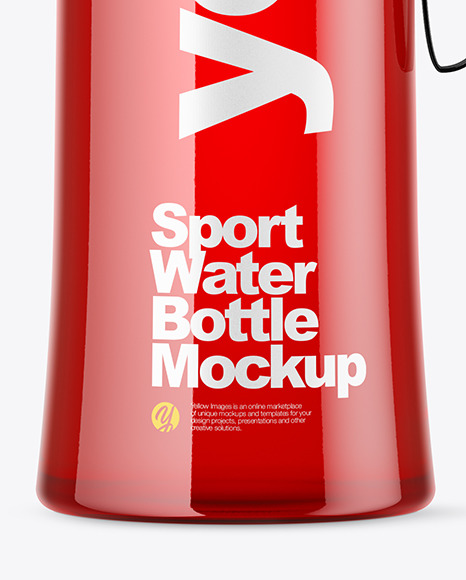 Plastic Sport Bottle Mockup