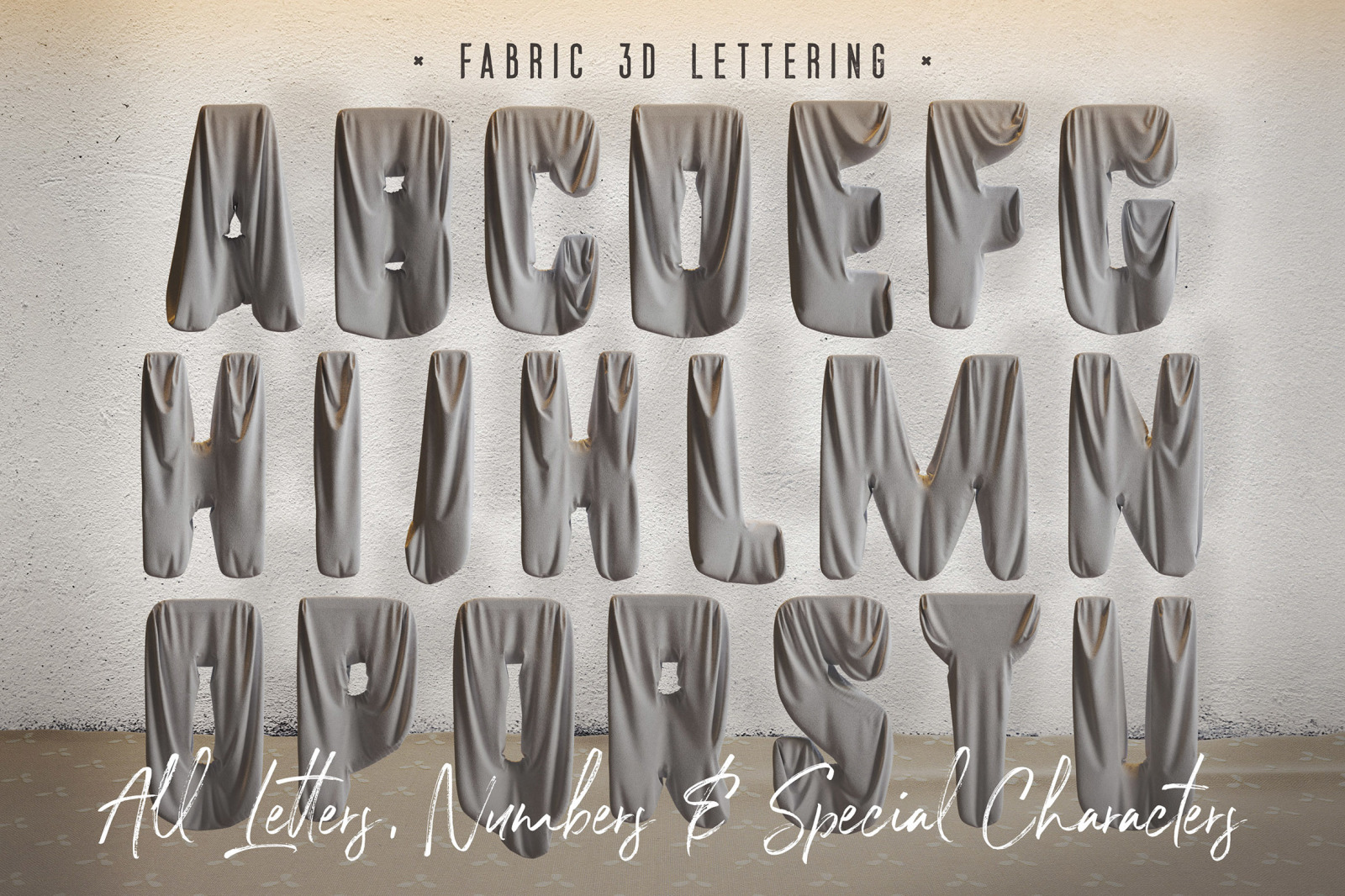 Foil & Fabric Lettering Duo Foil & Fabric Lettering Duo