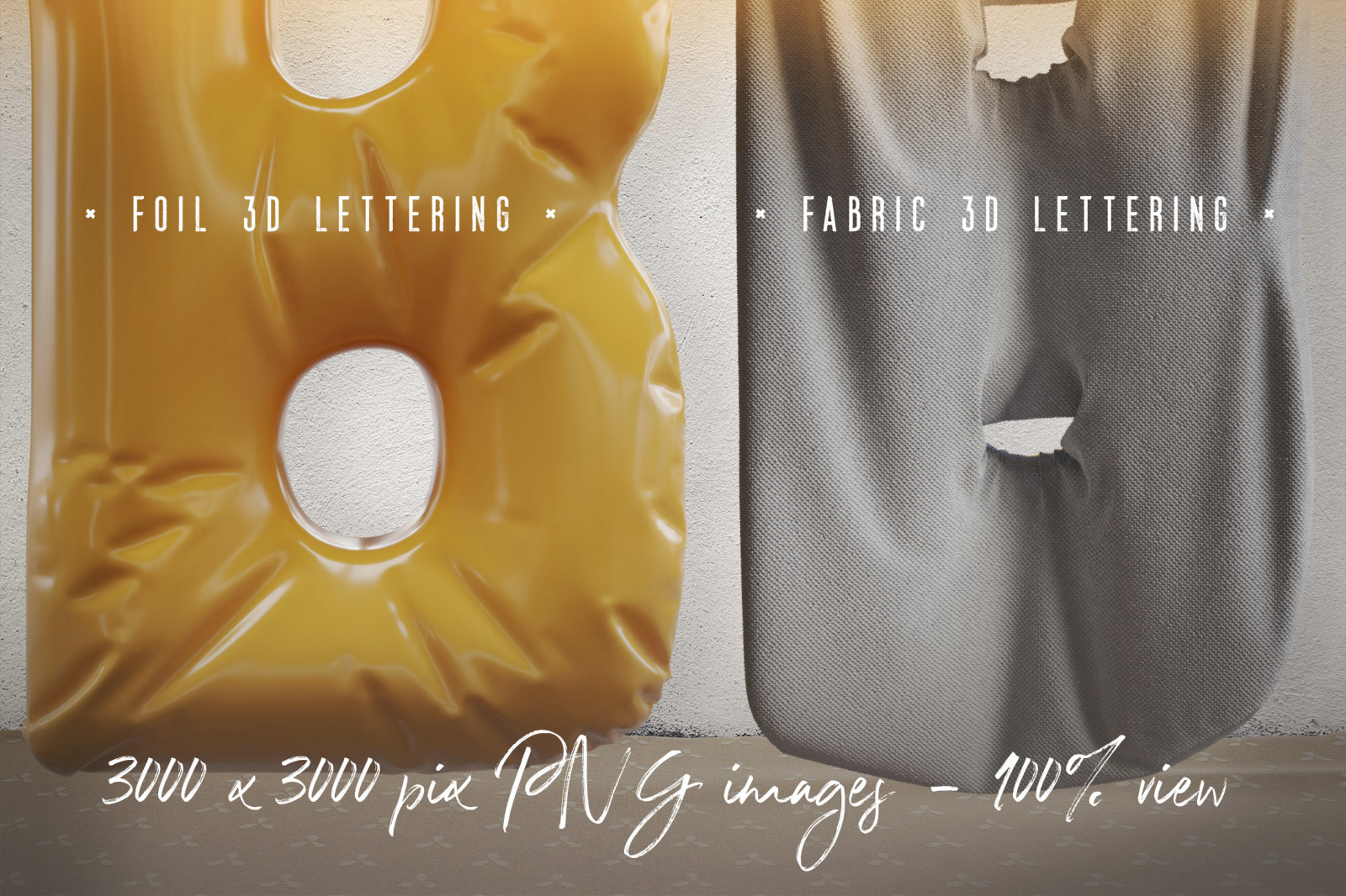 Foil & Fabric Lettering Duo Foil & Fabric Lettering Duo