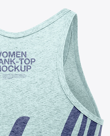 Melange Women's Tank Top Mockup