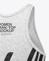 Melange Women&#039;s Tank Top Mockup