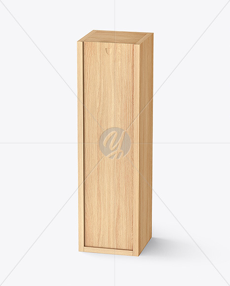 Wooden Wine Box Mockup