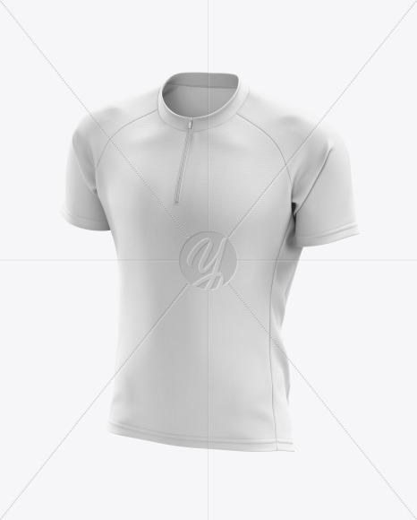 Men’s Cross Country Jersey mockup (Half Side View)