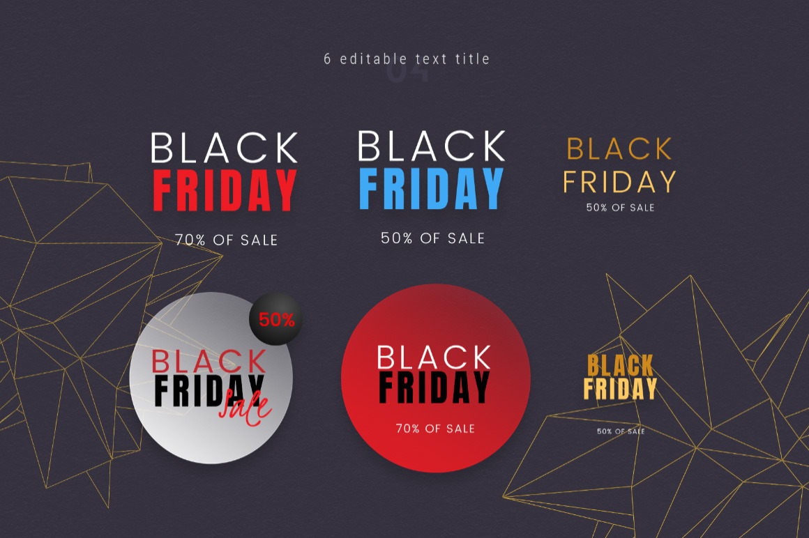 Black Friday / Vector Scene Creator Black Friday / Vector Scene Creator