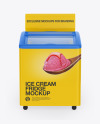 Ice Cream Fridge Mockup