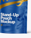 Matte Stand-Up Pouch Mockup