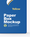 Paper Box Mockup