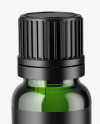 Green Glass Dropper Bottle with Box Mockup Green Glass Dropper Bottle with Box Mockup