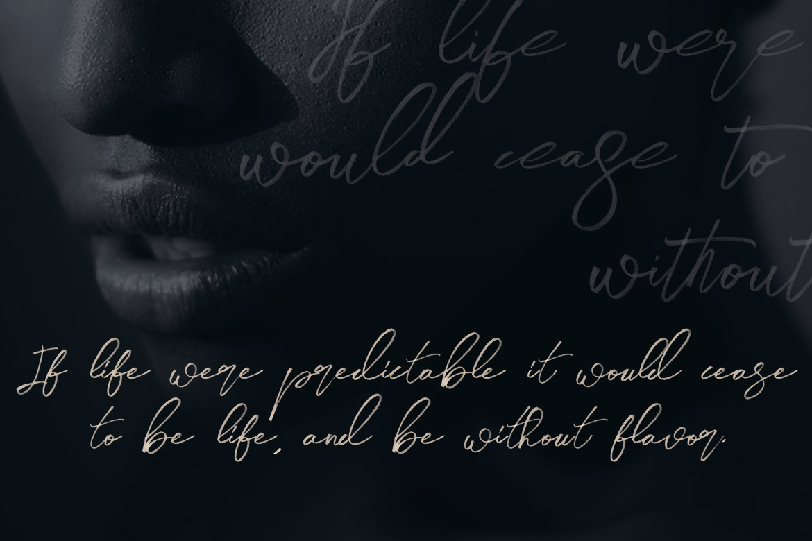 Midnight Brush & SVG Font Midnight Brush & SVG Font