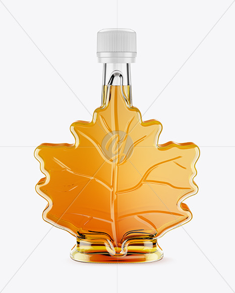 Maple Syrup Bottle Mockup