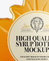 Maple Syrup Bottle Mockup