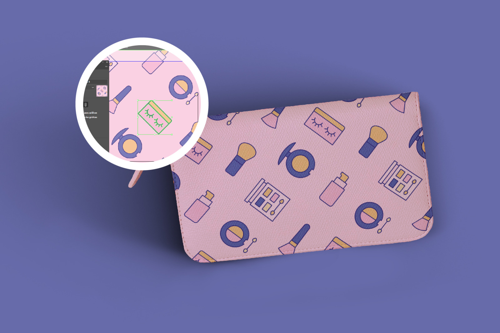 Cosmetics Seamless Patterns Cosmetics Seamless Patterns