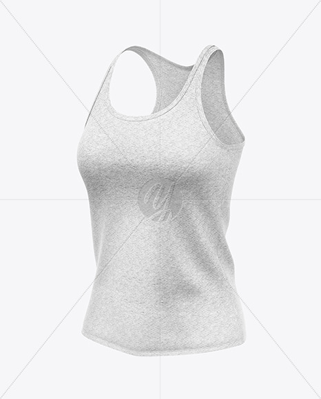 Melange Women&#039;s Tank Top Mockup