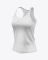 Melange Women's Tank Top Mockup