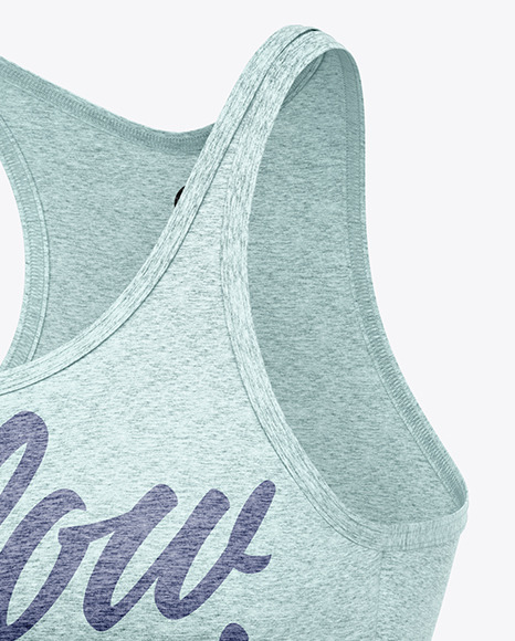 Melange Women's Tank Top Mockup