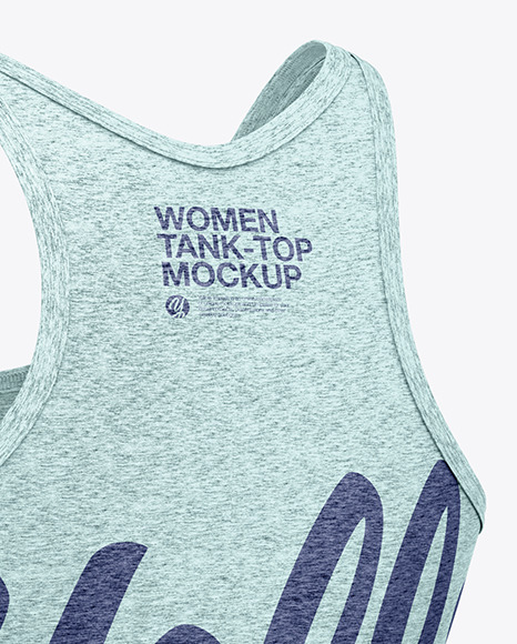 Melange Women&#039;s Tank Top Mockup