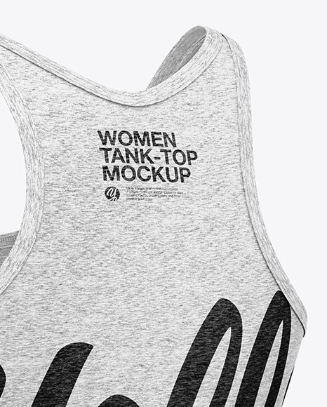 Melange Women&#039;s Tank Top Mockup