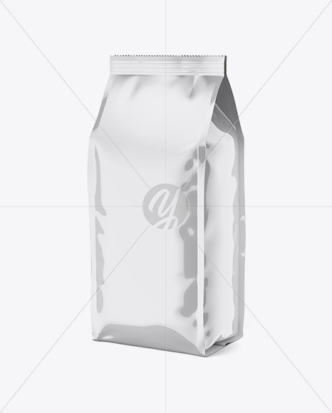 Glossy Food Bag Mockup