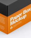 Paper Box Mockup