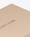 Kraft Box Mockup Kraft Box Mockup