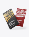 Paper Business Cards Mockup